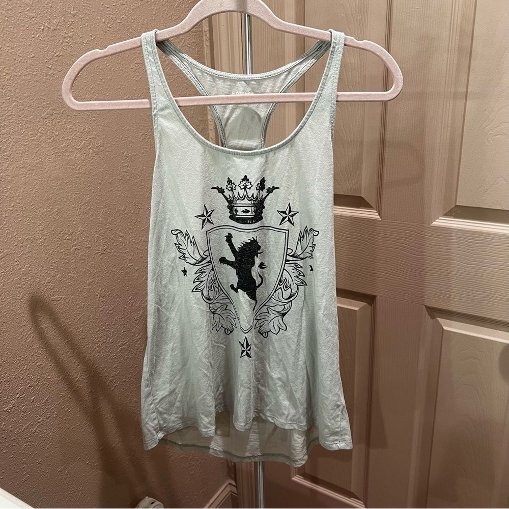 Express Logo Razorback Tank Top - Picture 2 of 16